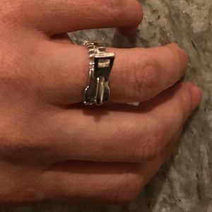 Beyond Rings  “Zipper Ring”